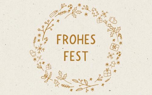 Dezember-News: Frohes Fest